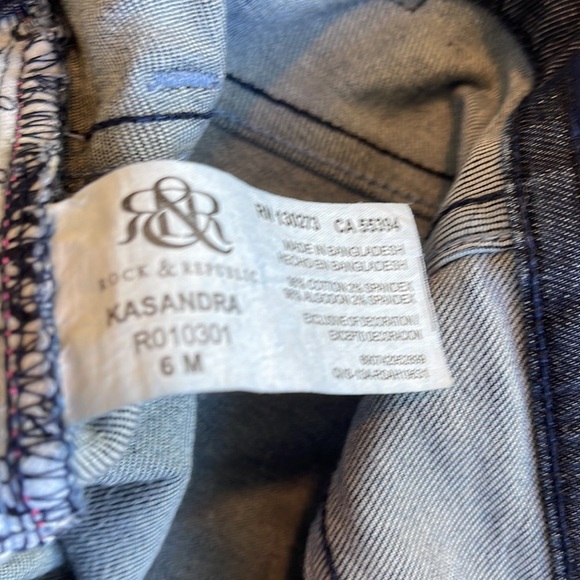 Rock and republic Kassandra blue jeans - Picture 5 of 13